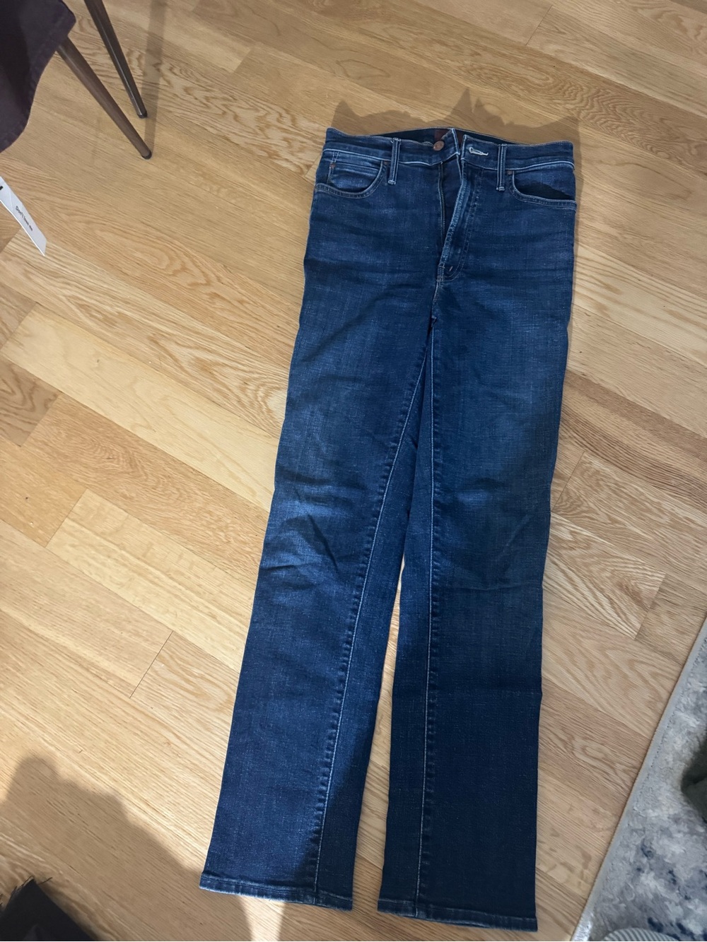 Mother Denim - The Swooner Rascal Ankle Straight-Leg Jean